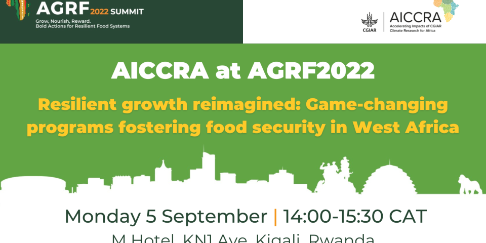 AICCRA at AGRF 2022