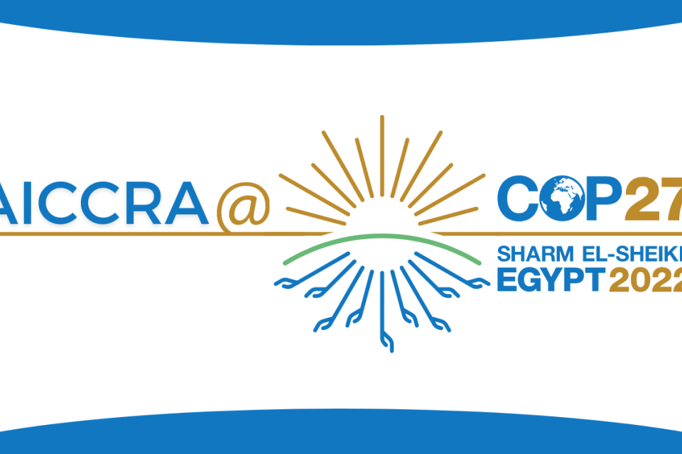AICCRA at COP27 Header Logo